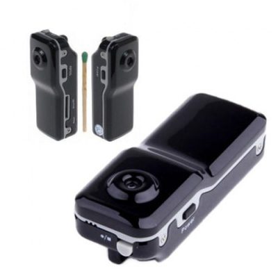 کوچک ترین دوربین فیلمبرداری جهان - دوربین کوچک دوربین مینی‌ دی وی MD80 (پلاستیکی)
