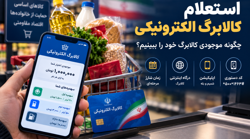 استعلام کالابرگ الکترونیکی
